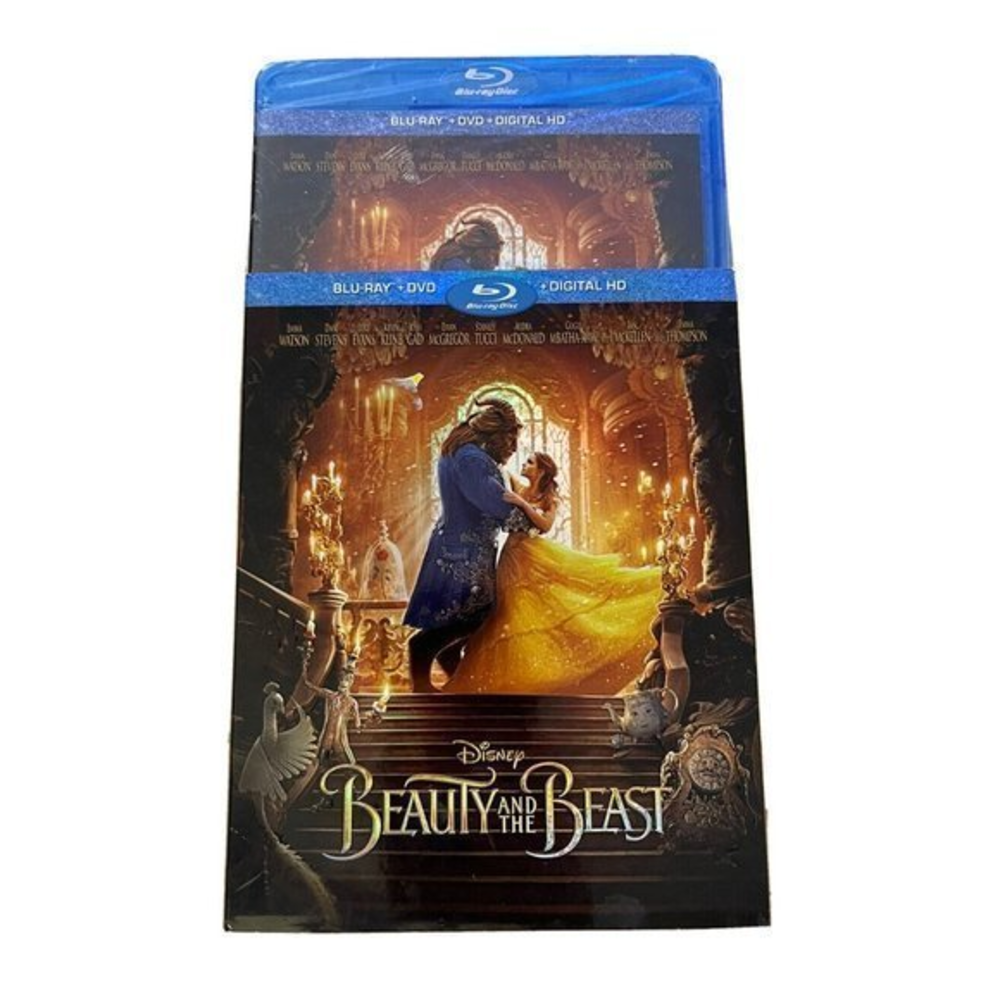 Beauty and the Beast (Blu Ray, Dvd, 2017) Emma Watson, Dan Stevens‎